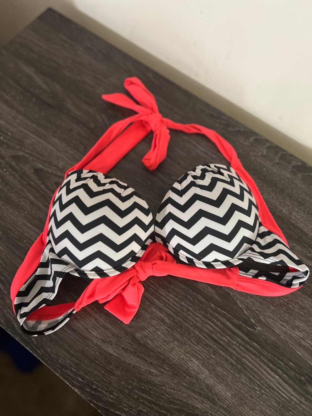 Chevron Bikini Top